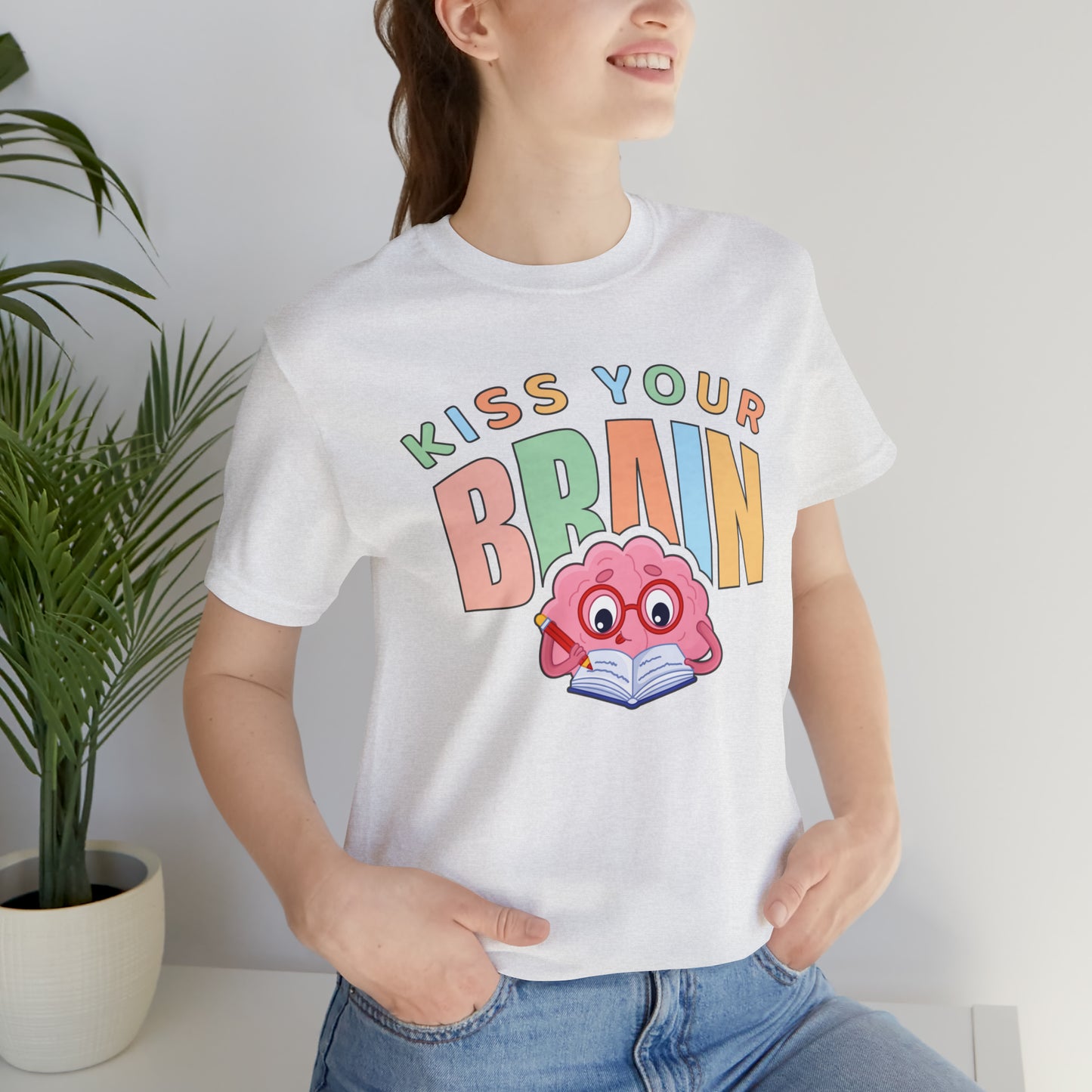 Kiss Your Brain Shirt - Funny Teacher Gifts TShirt