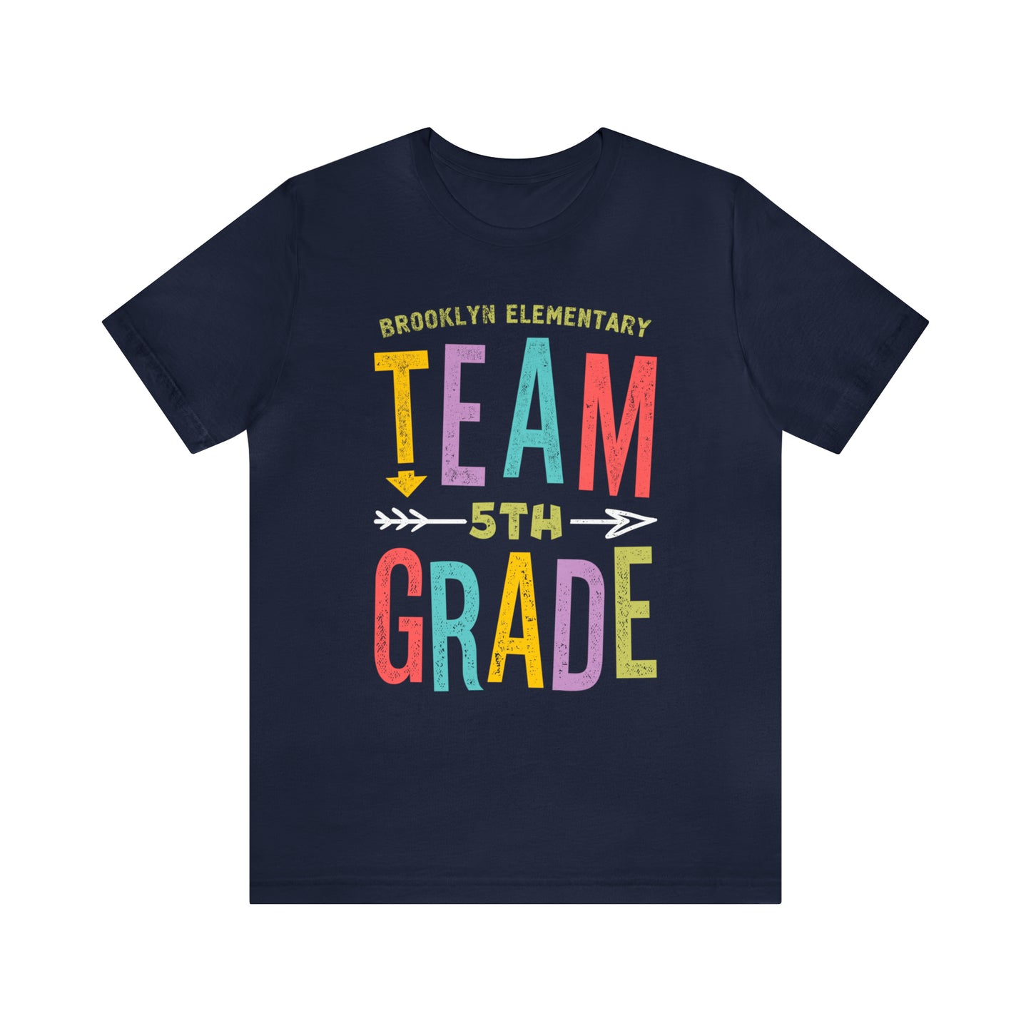 Team 5th Grade Personalized Shirt - Fifth Grade Squad Tee - Back to School Teacher t-shirt