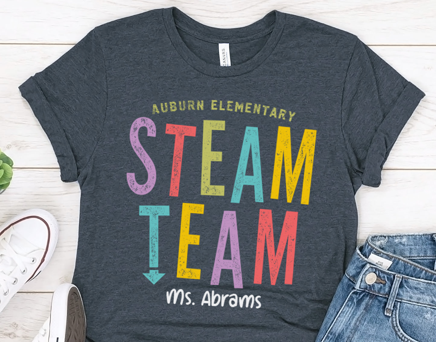Custom STEAM Team Shirts | Personalized Science Teacher Apparel