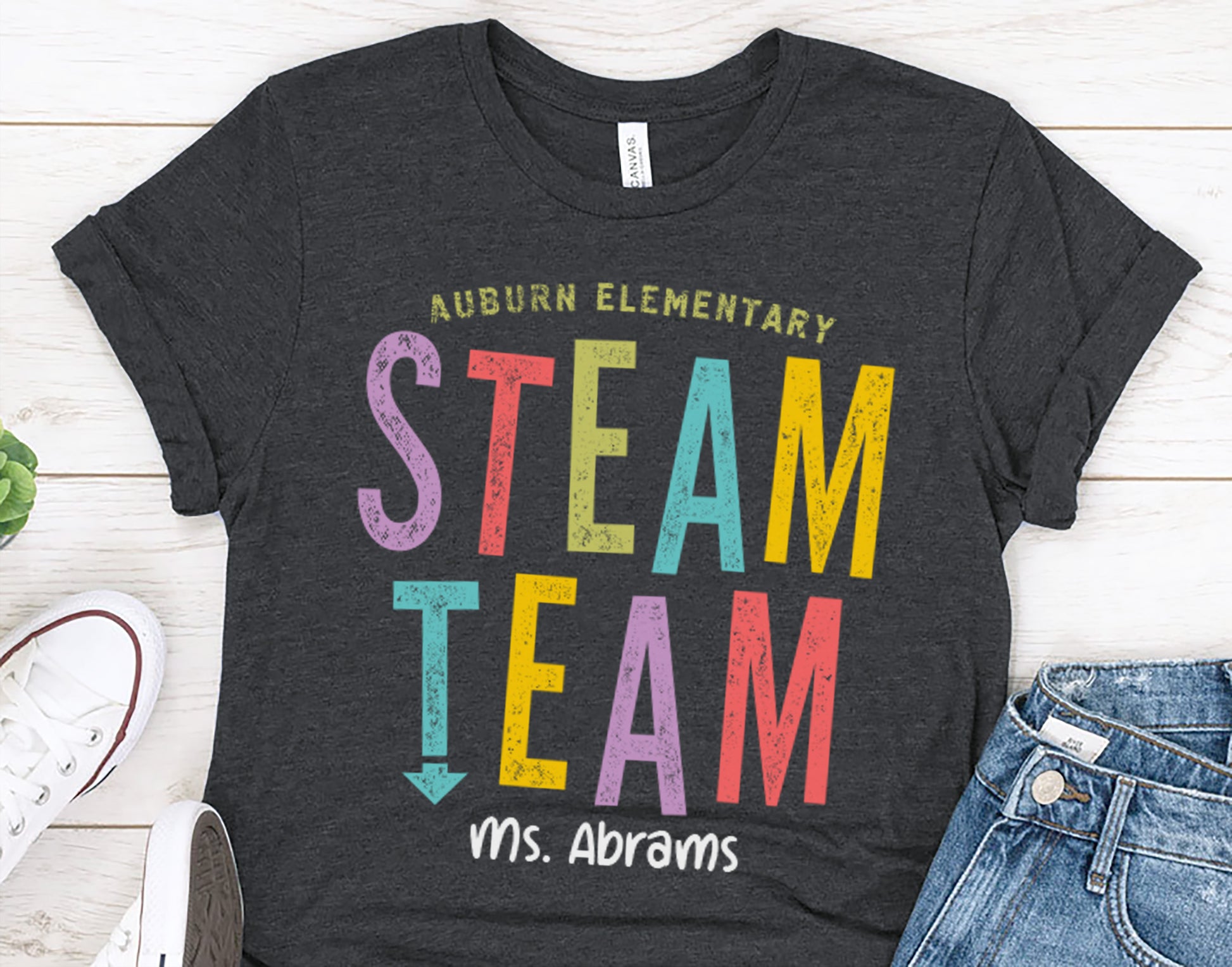 Custom STEAM Team Shirts | Personalized Science Teacher Apparel