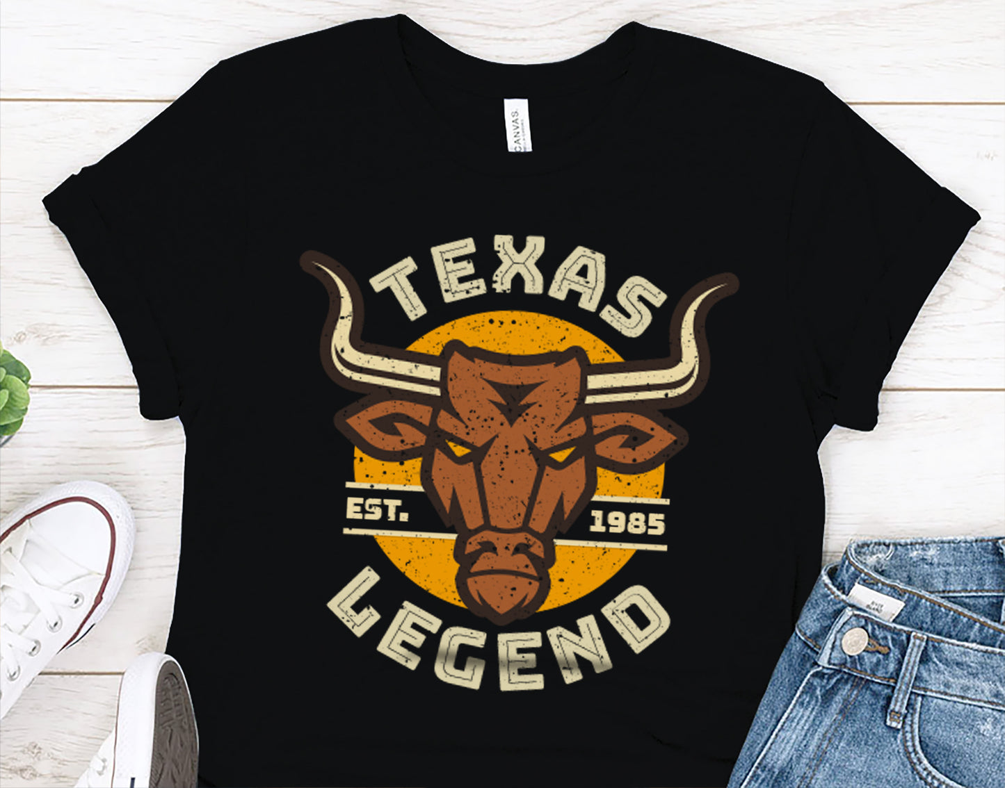 Texas Legend 40th Birthday T-Shirt | EST. 1985