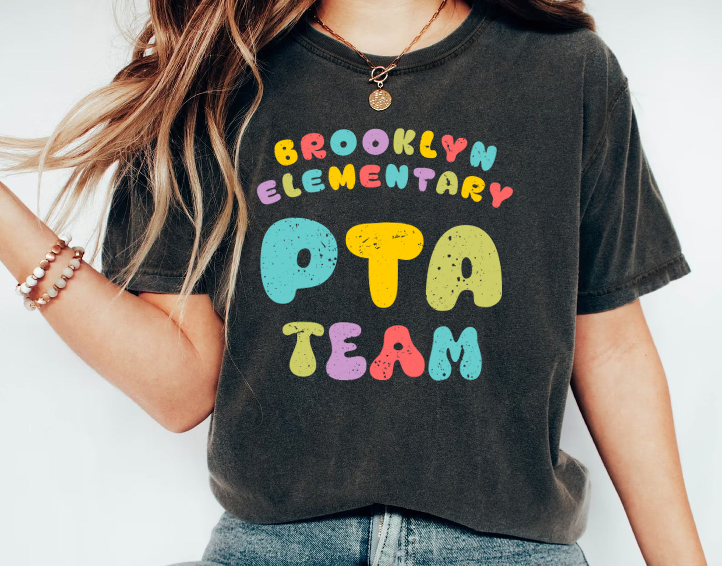 Custom PTA Team School Volunteer Shirt