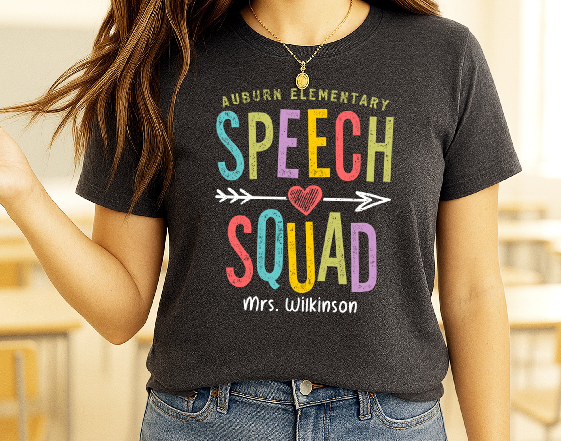 Personalized Speech Squad Therapist Shirt | Custom SLP Team Tee