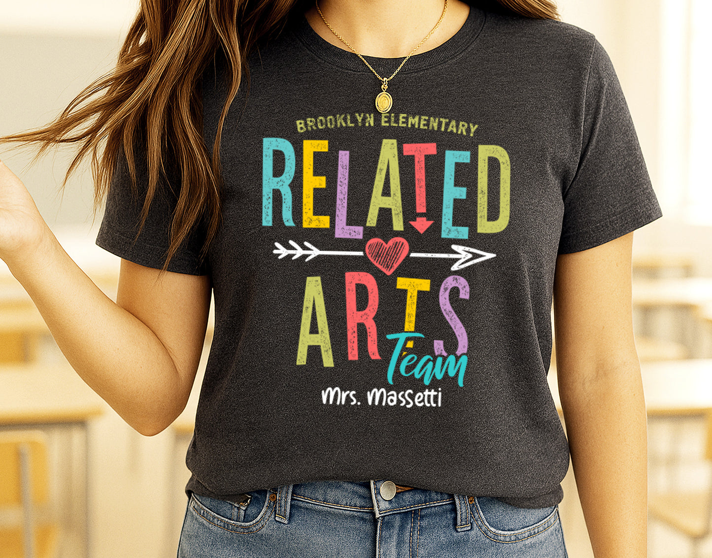 Personalized Related Arts Team Shirt | Custom Specials Teacher Tee