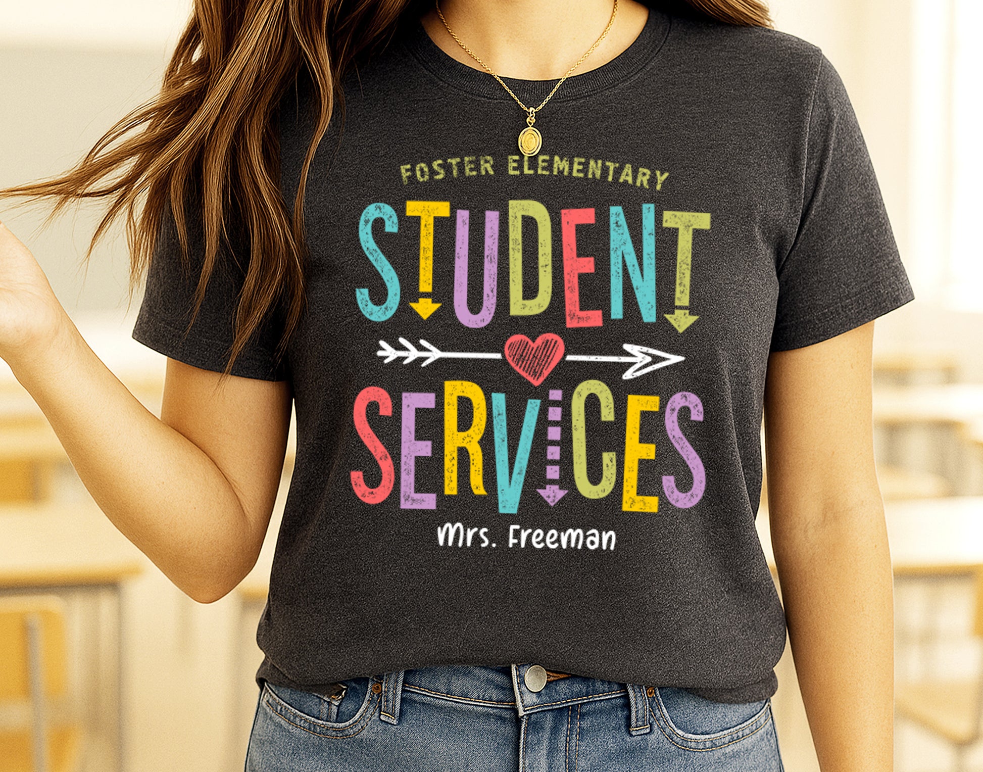 Student Services Shirt | Custom School Counselor Gift | Social Worker Tee
