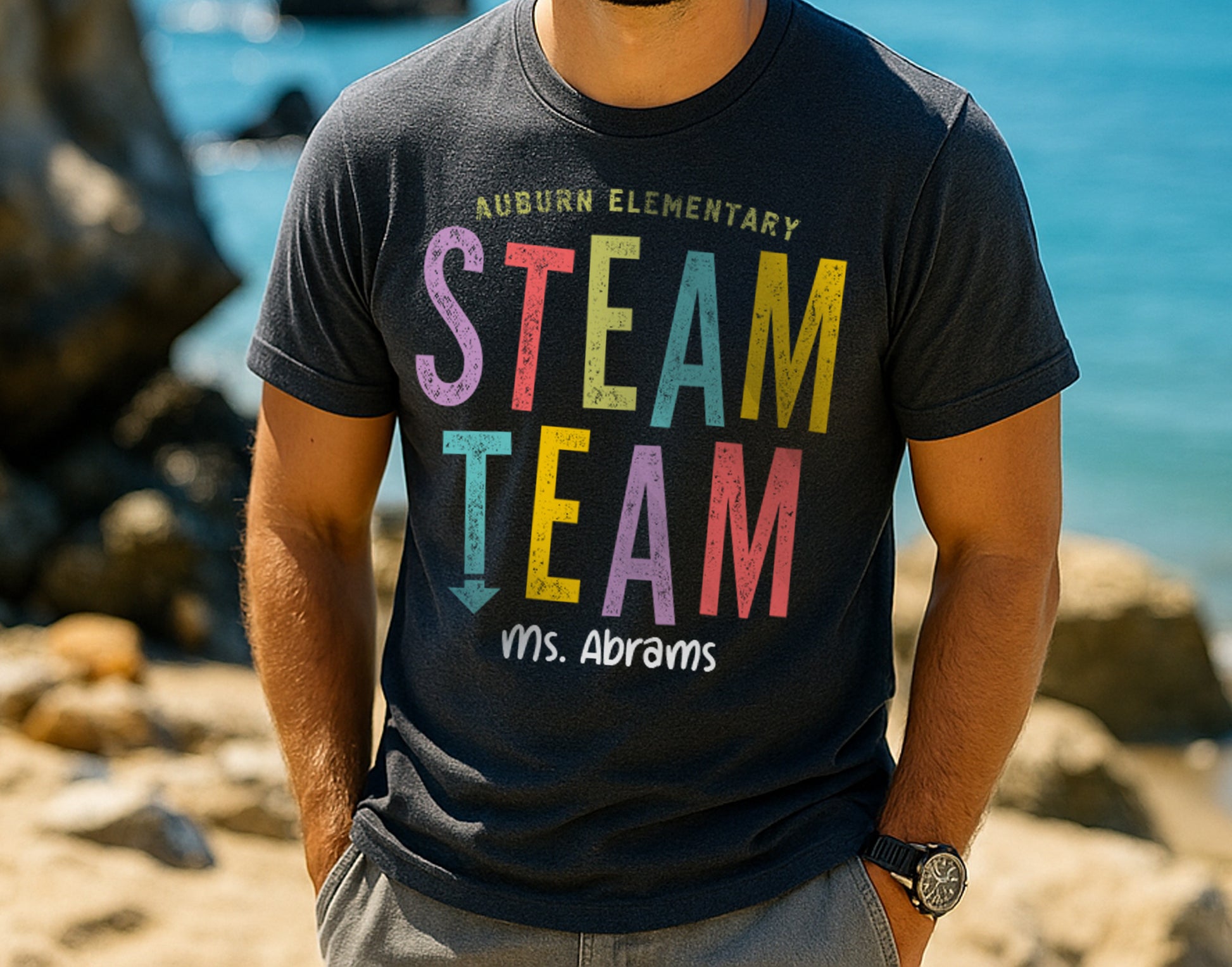 Custom STEAM Team Shirts | Personalized Science Teacher Apparel