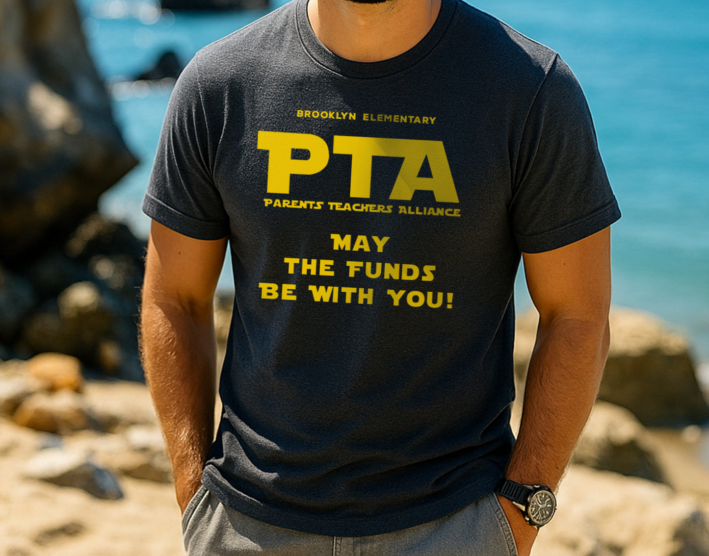 Custom PTA & PTO Team Shirts | School Volunteer Apparel | Custom Text