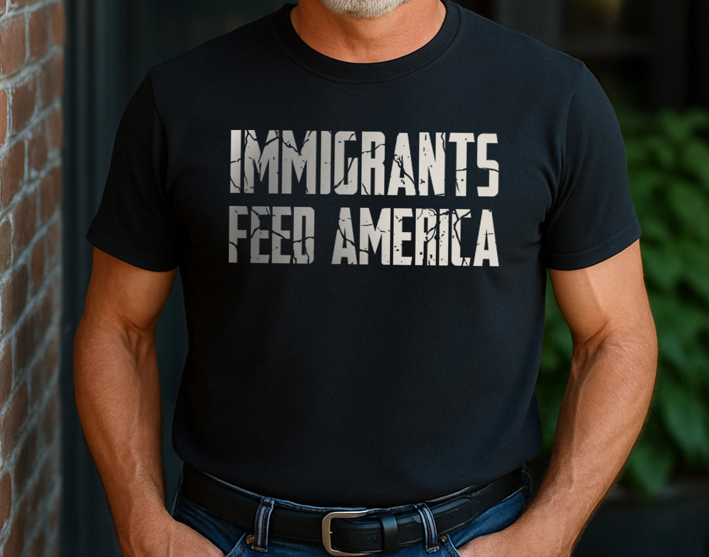 Immigrants Feed America Shirt | Pro Immigrant Tee