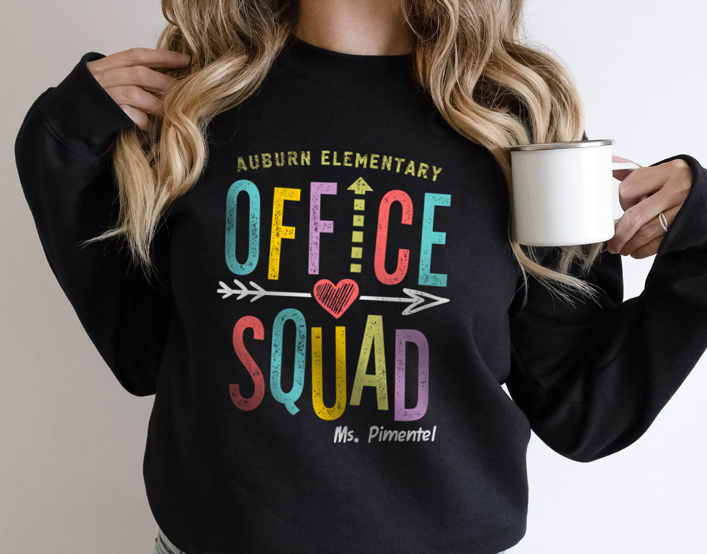 Office Squad TShirt | Personalized School Secretary Shirt | Admin Assistant