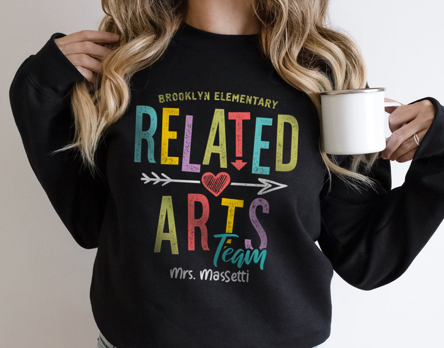 Personalized Related Arts Team Shirt | Custom Specials Teacher Tee