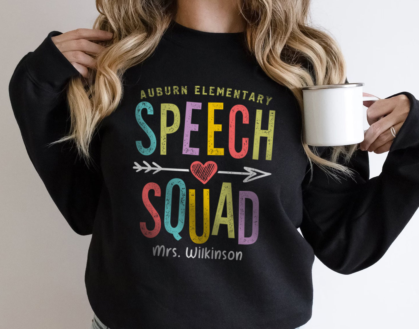 Personalized Speech Squad Therapist Shirt | Custom SLP Team Tee