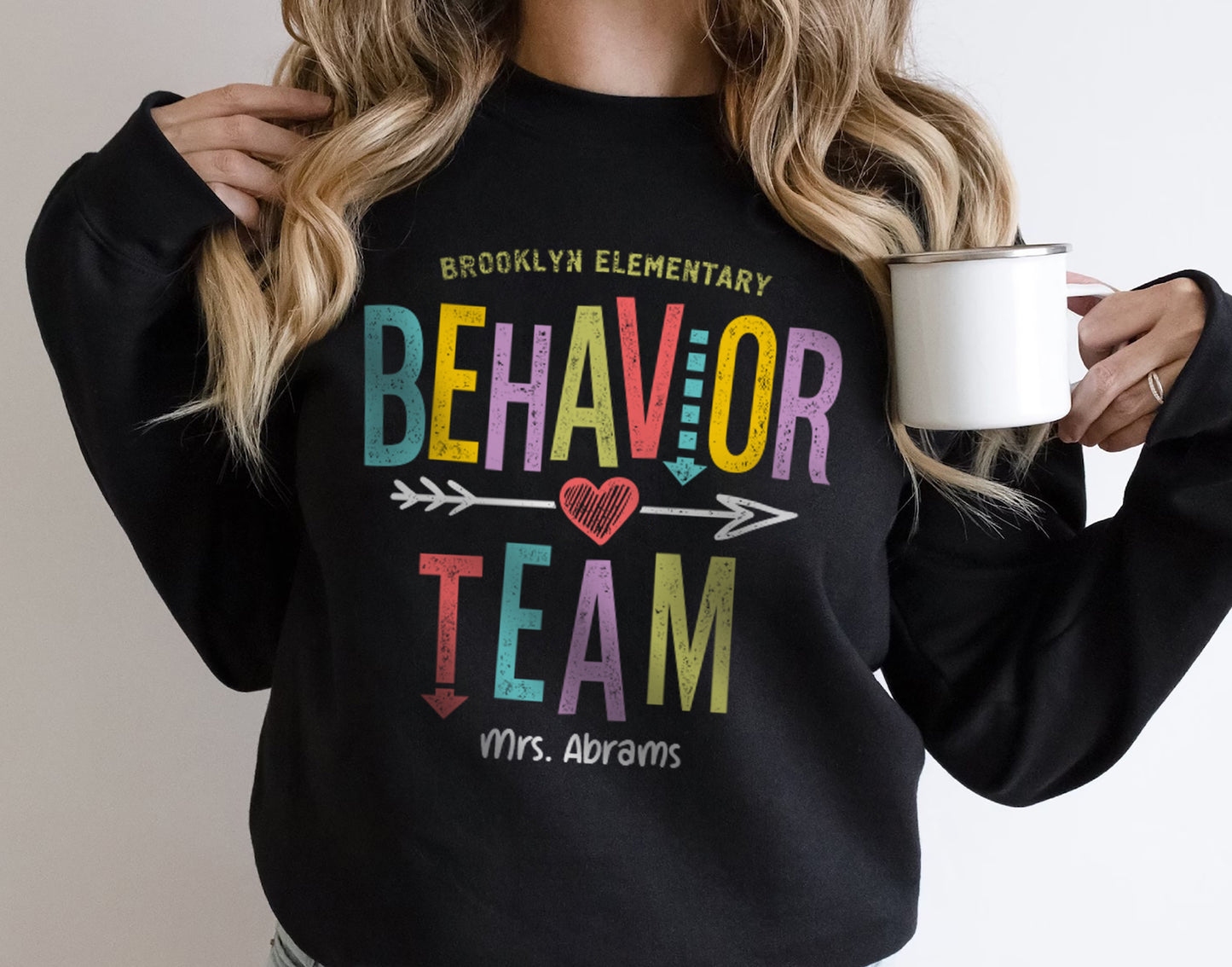Personalized Behavior Team Shirt | Custom Special Education Tee