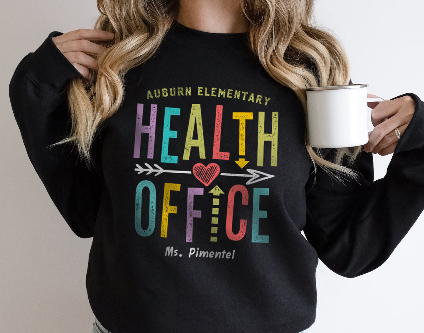 Health Office TShirt | Custom School Nurse Gift Shirt | Health Aide Tee