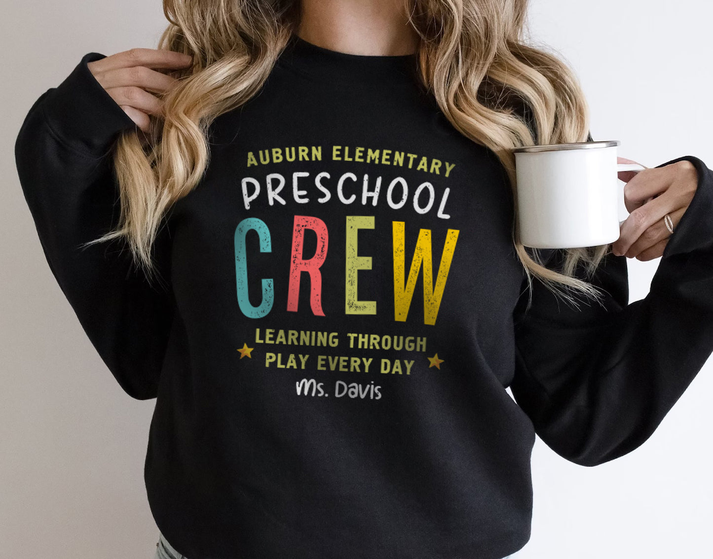 Personalized Preschool Crew Teacher 