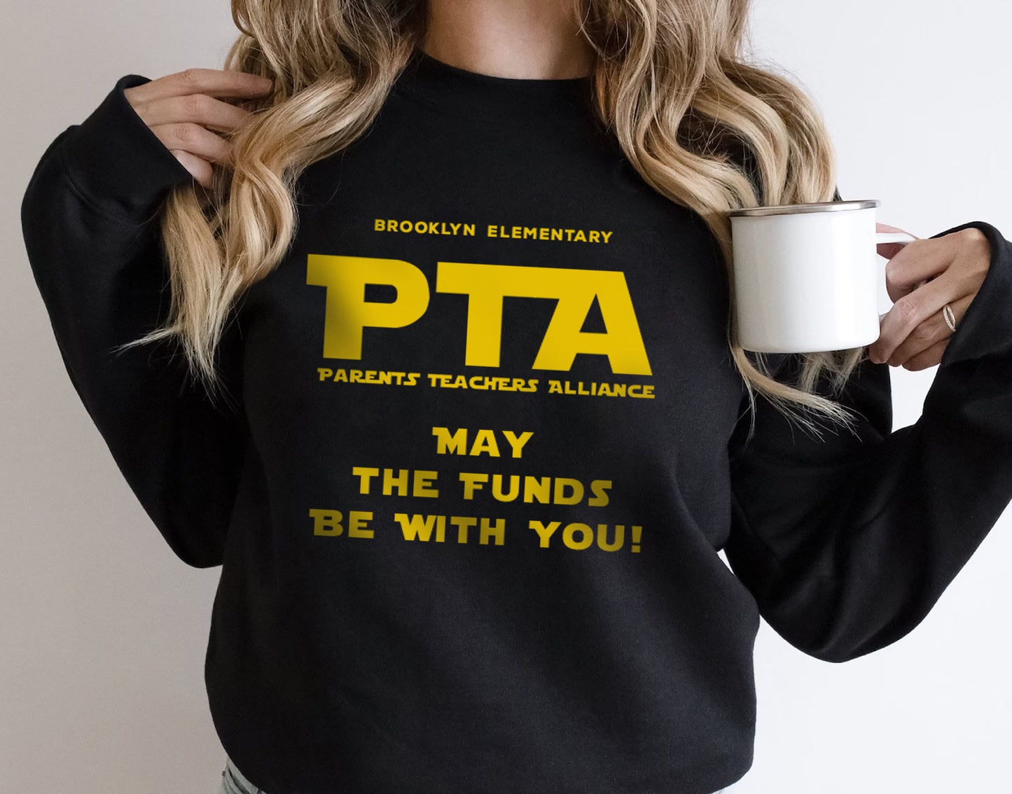 Custom PTA & PTO Team Shirts | School Volunteer Apparel | Custom Text