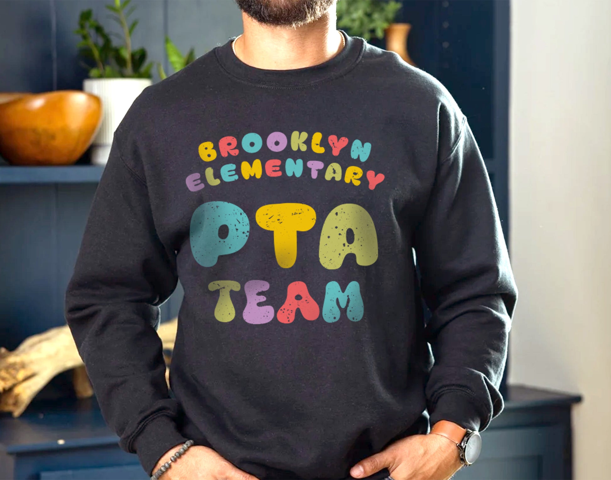 Custom PTA Team School Volunteer Shirt