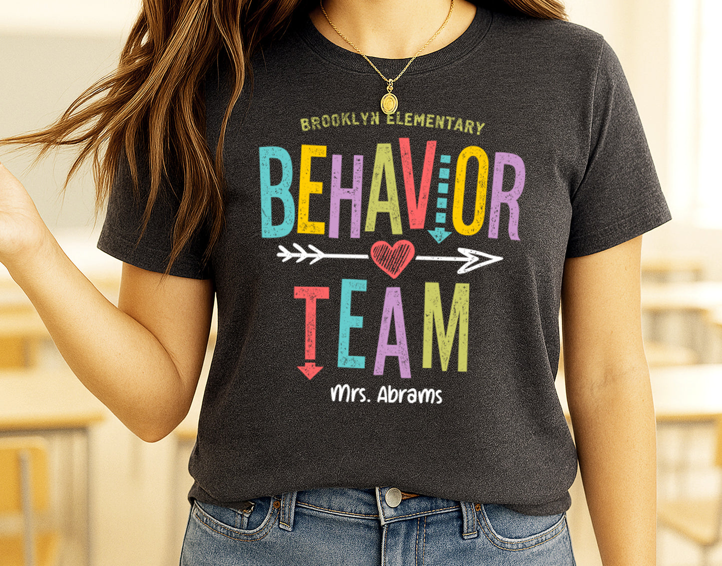 Personalized Behavior Team Shirt | Custom Special Education Tee