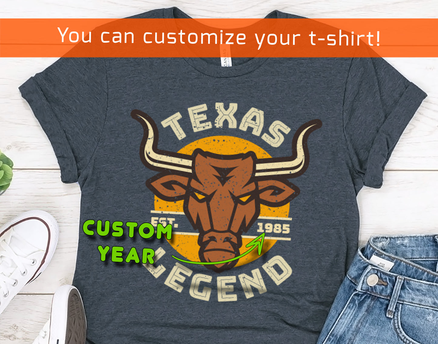 Texas Legend 40th Birthday T-Shirt | EST. 1985