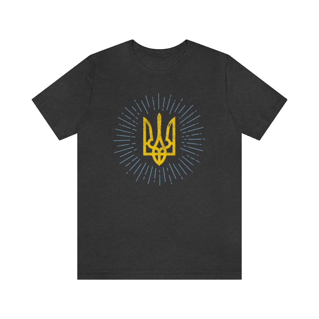 Emblem of Ukraine Patriotic t-shirt for Men or Women - 37 Design Unit