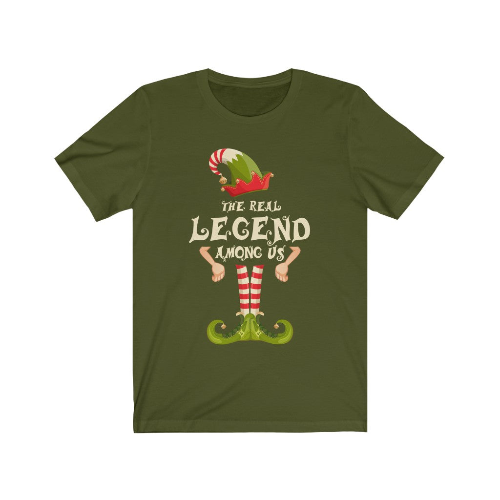 Christmas shirt for woman or man - the real legend among us - family matching funny Christmas costume t-shirt - 37 Design Unit