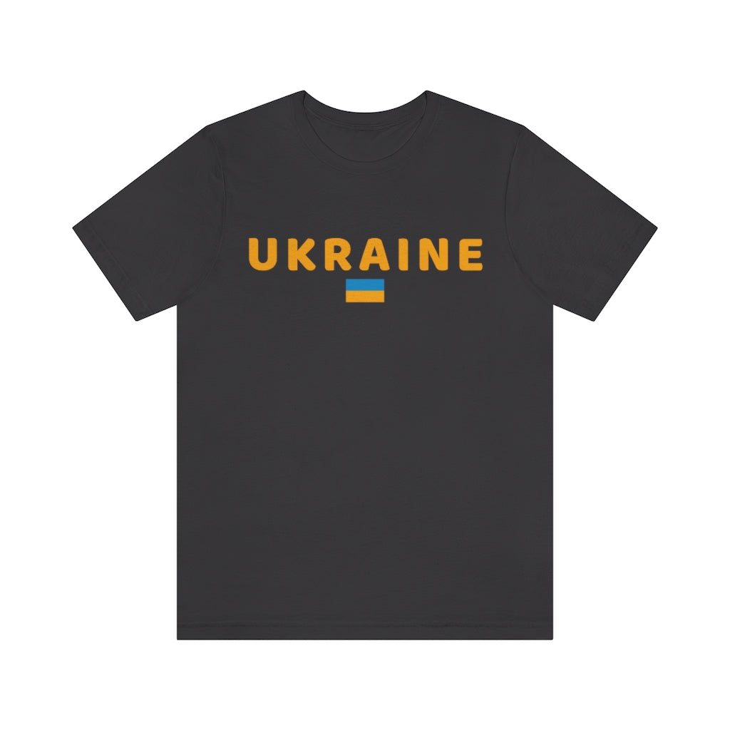 Ukraine T-Shirt - Flag of Ukraine Patriotic t-shirt for Men or Women - 37 Design Unit