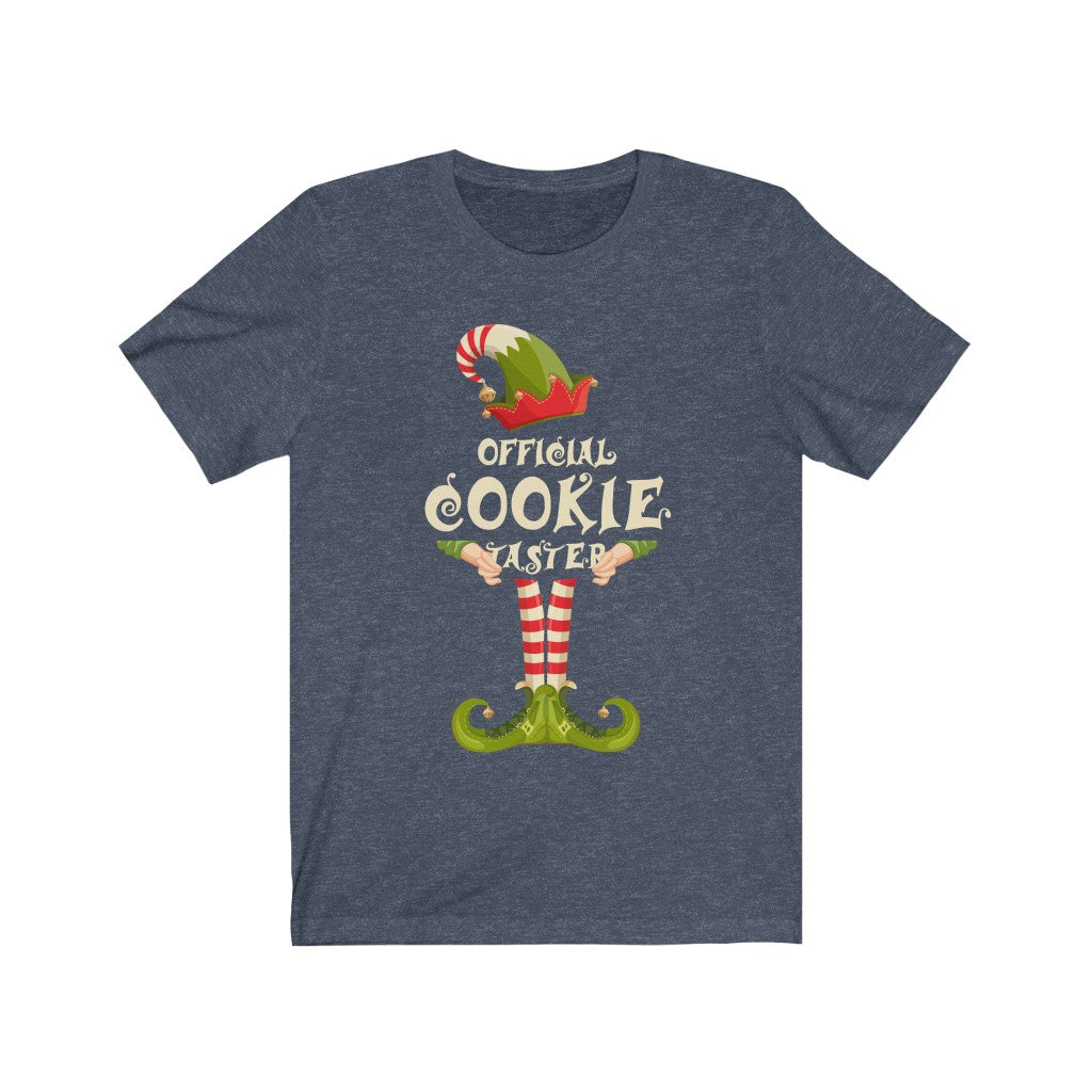 Christmas shirt for woman or man - official cookie taster - family matching funny Christmas costume t-shirt - 37 Design Unit