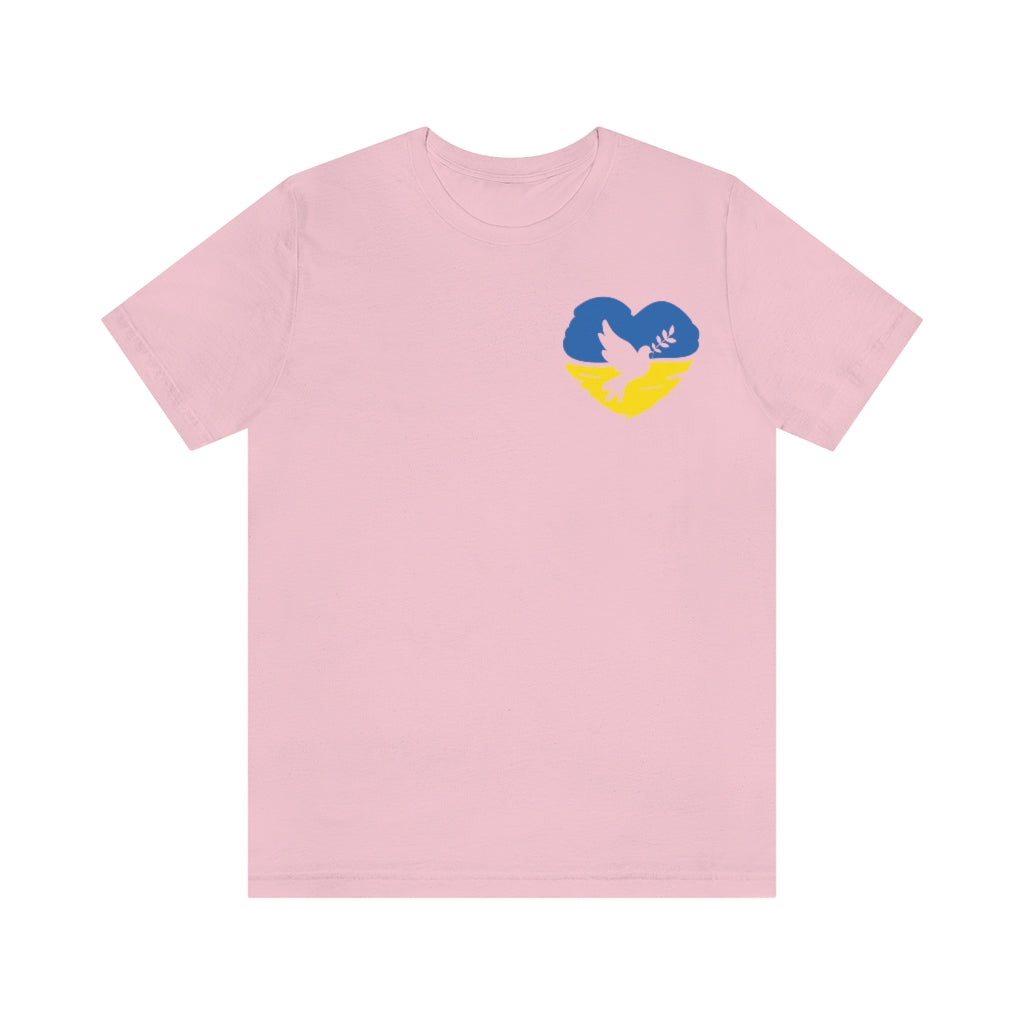 Peace for Ukraine t-shirt for Men or Women - 37 Design Unit