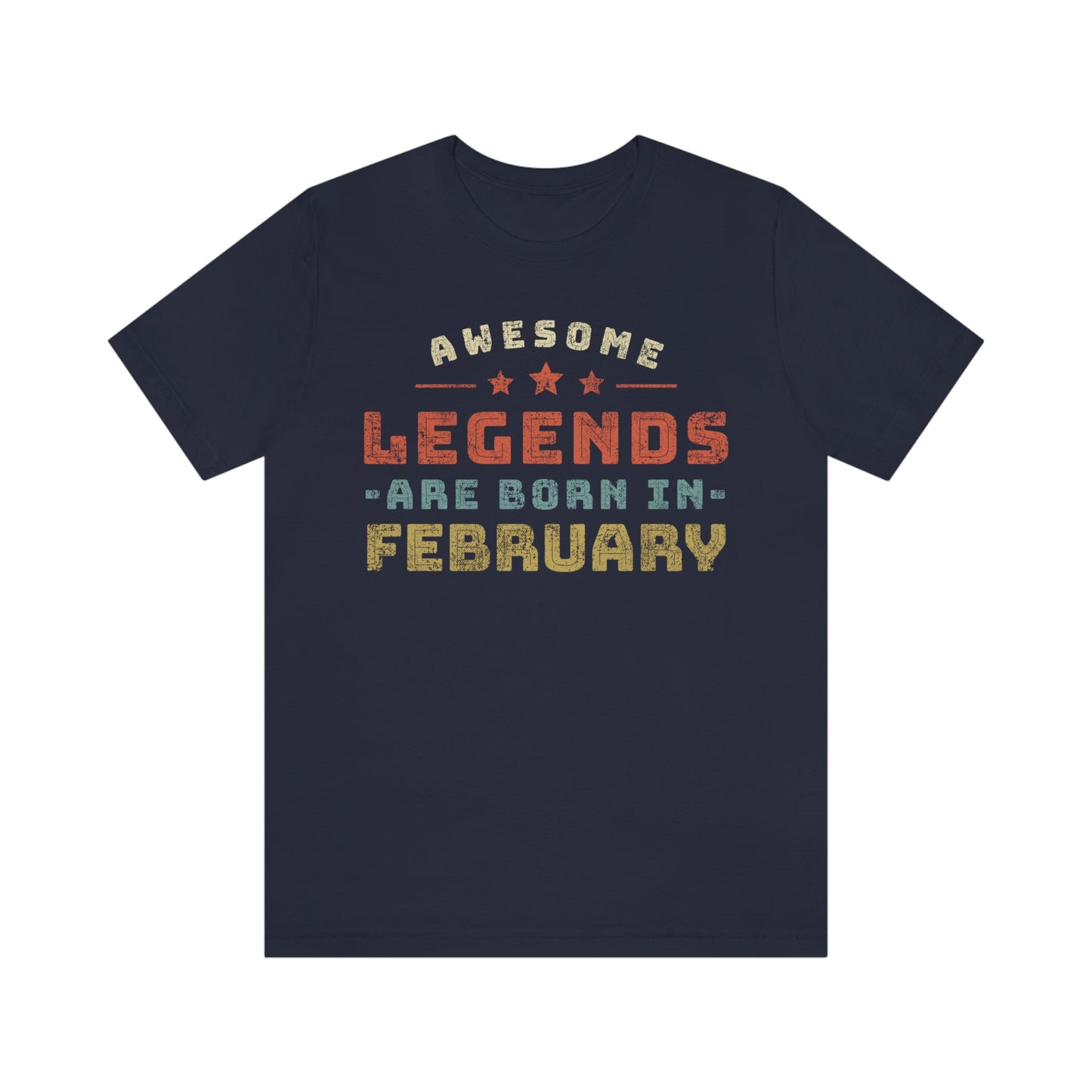 Awesome Legends are born in February, Birthday gifts for women or men - 37 Design Unit