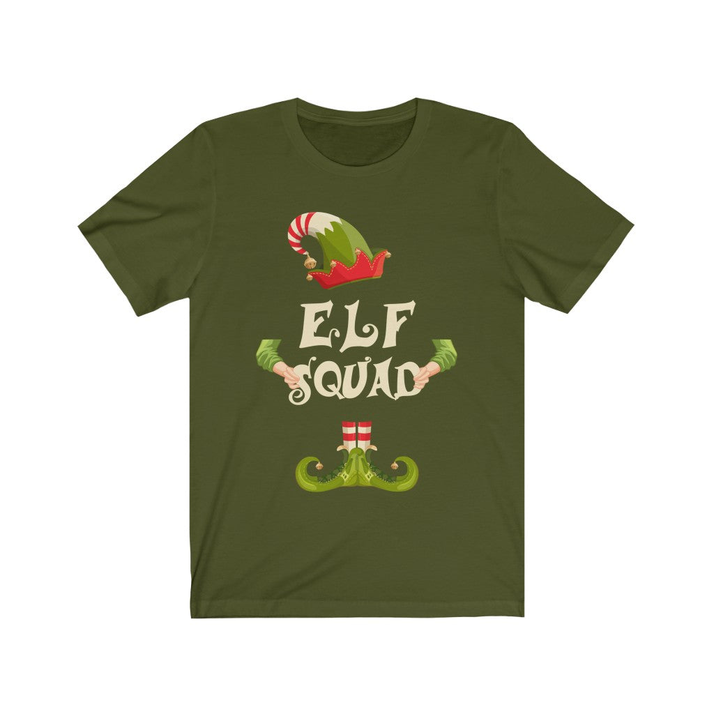 Christmas shirt for woman or man - Elf squad - family matching funny Christmas costume t-shirt - 37 Design Unit