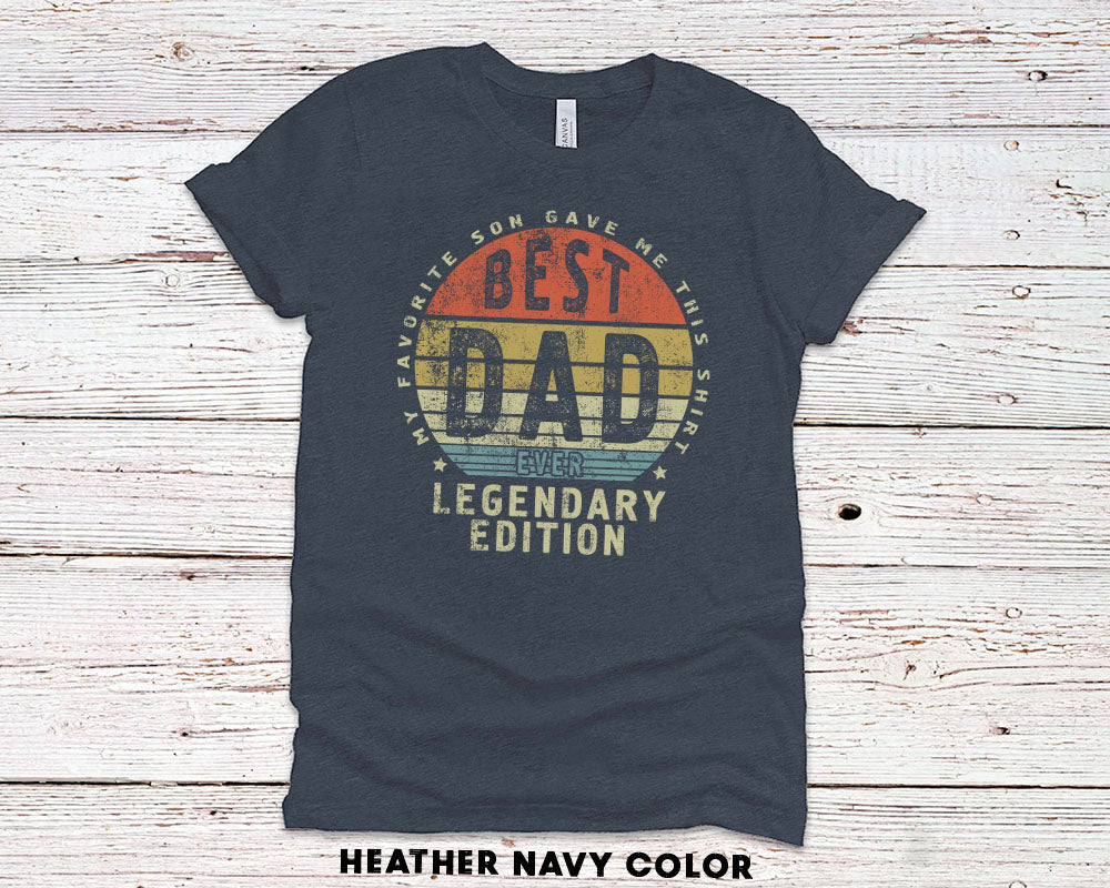 Best Dad Ever gift shirt for husband or dad, gift from son - 37 Design Unit