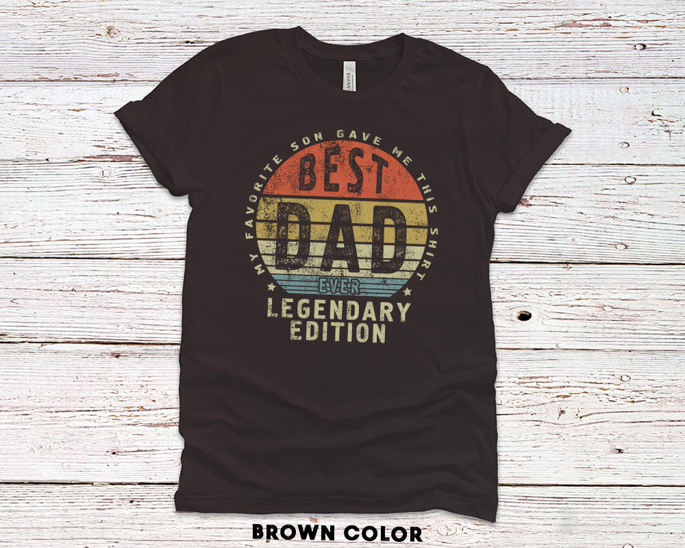 Best Dad Ever gift shirt for husband or dad, gift from son - 37 Design Unit