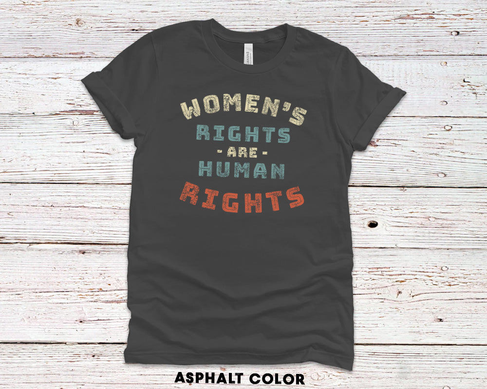 Womens Rights T-shirt for Man or Woman, Women's Rights are Human Rights Feminist Shirt, Protest Shirt for Her or Him, Abortion is Healthcare - 37 Design Unit