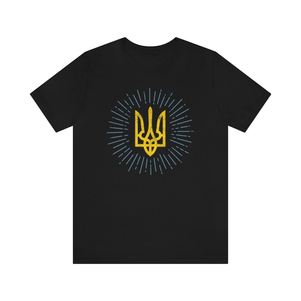 Emblem of Ukraine Patriotic t-shirt for Men or Women - 37 Design Unit