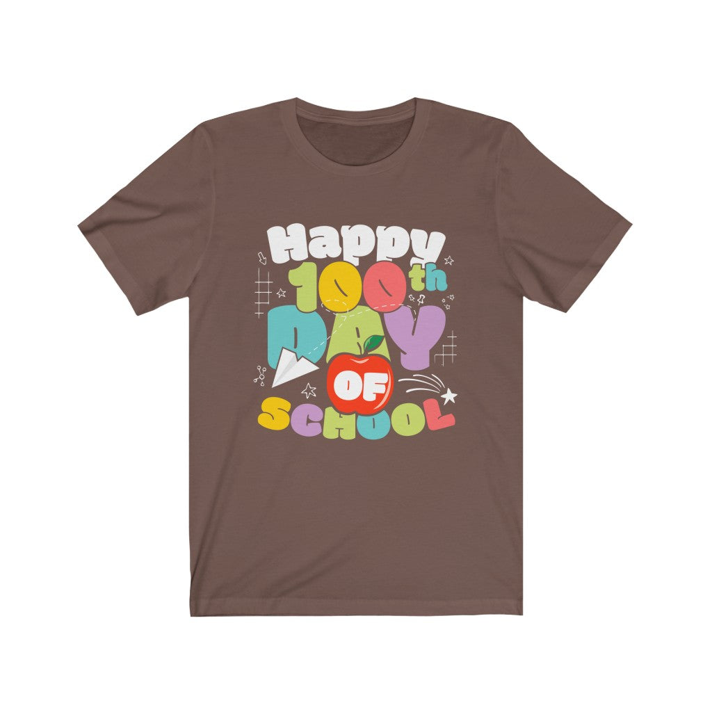 Happy 100th day of School Teacher T-Shirt - Teacher Squad Gift Shirts - any Grade Teacher Team - Back to School T-Shirts - 37 Design Unit