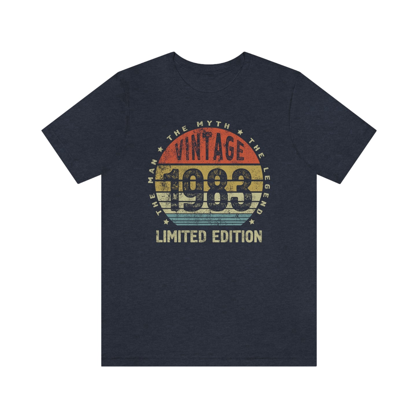 40th birthday gifts for men, Vintage 1983 Shirt for brother or husband,  The Man The Myth The Legend - 37 Design Unit