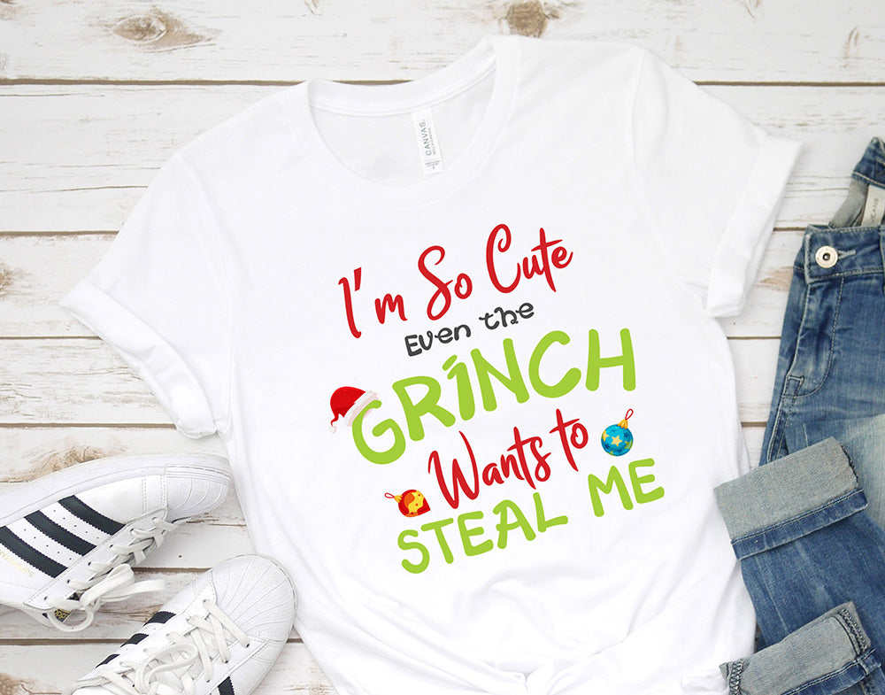 I'm so cute, Christmas shirt for woman, wife or girlfriend, funny Christmas costume t-shirt - 37 Design Unit