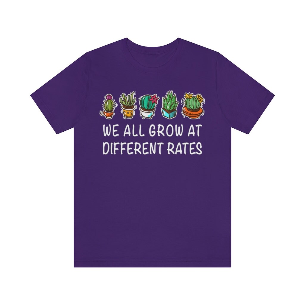 We All Grow At Different Rates - Teacher Special Education T-Shirt
