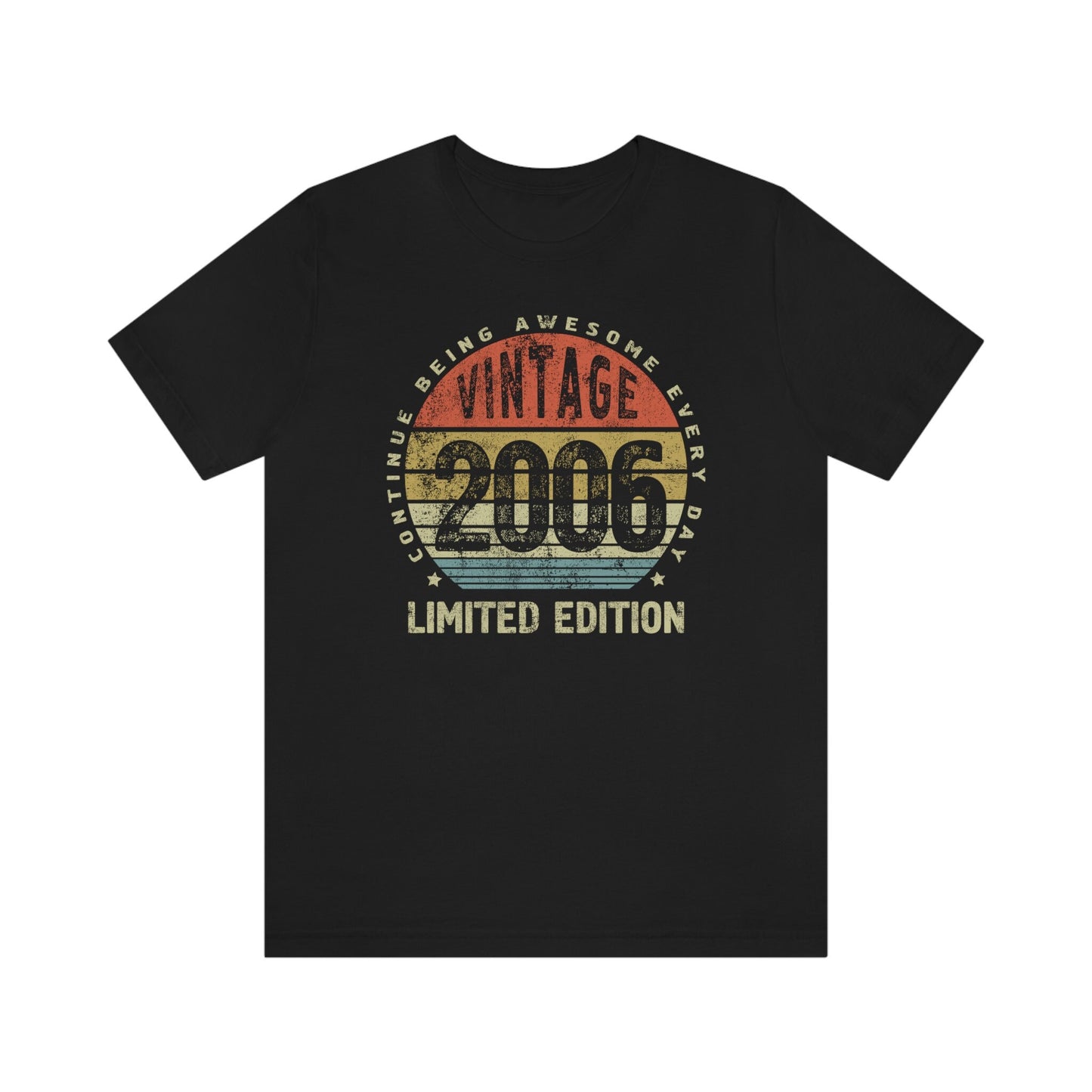 Vintage 2006 Birthday Gift t-shirt for Son or Daughter, Awesome Every Day