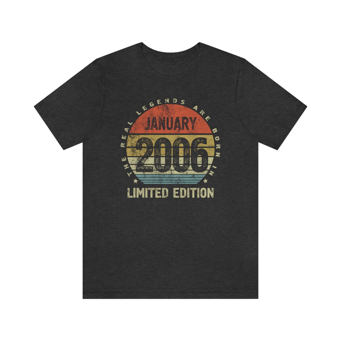 January 2006 Birthday Gift t-shirt for son or daughter, 17 Years Birthday gift