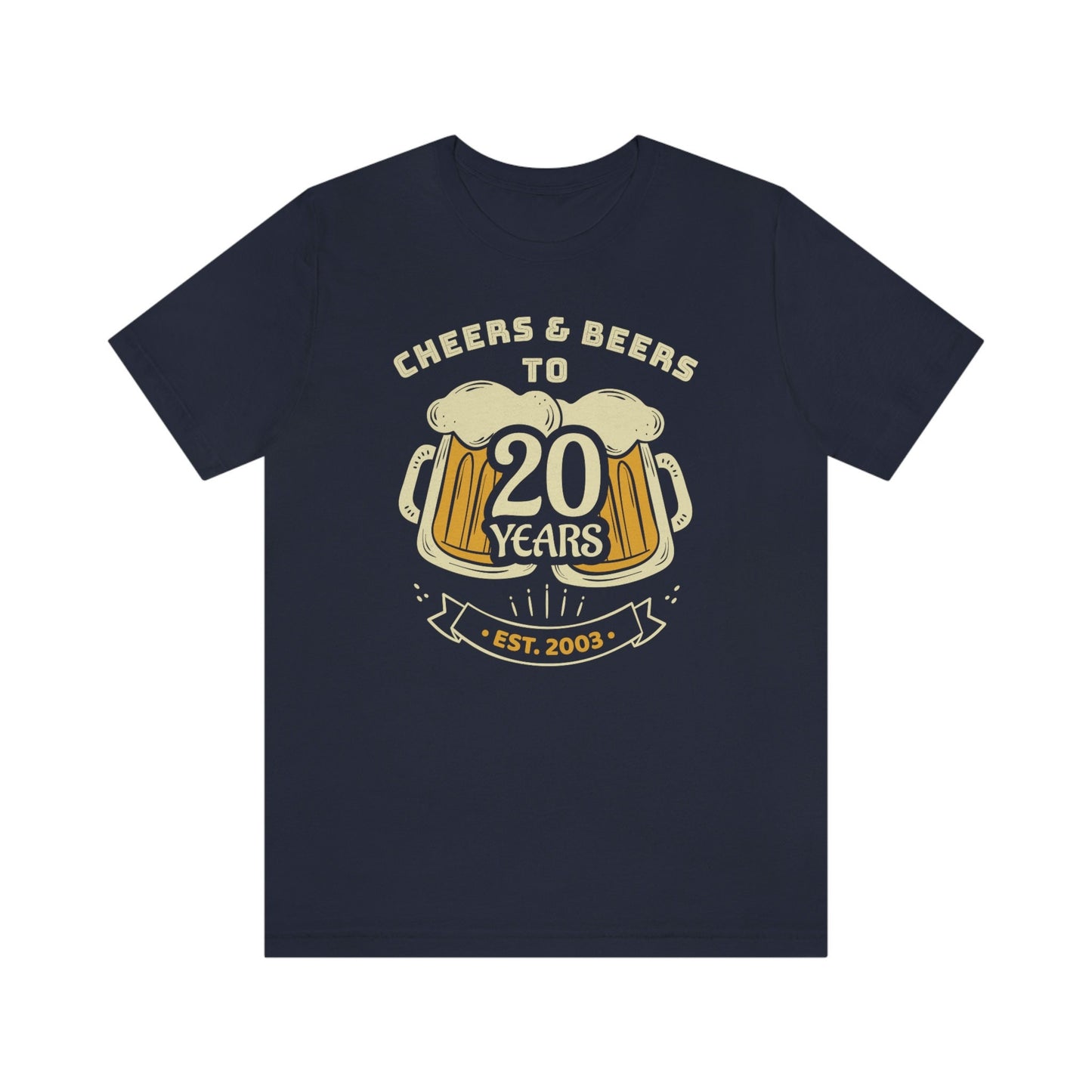 Cheers and Beers to 20 Years gift t-shirt for Son or Daughter - 20 Birthday Shirt sister or brother