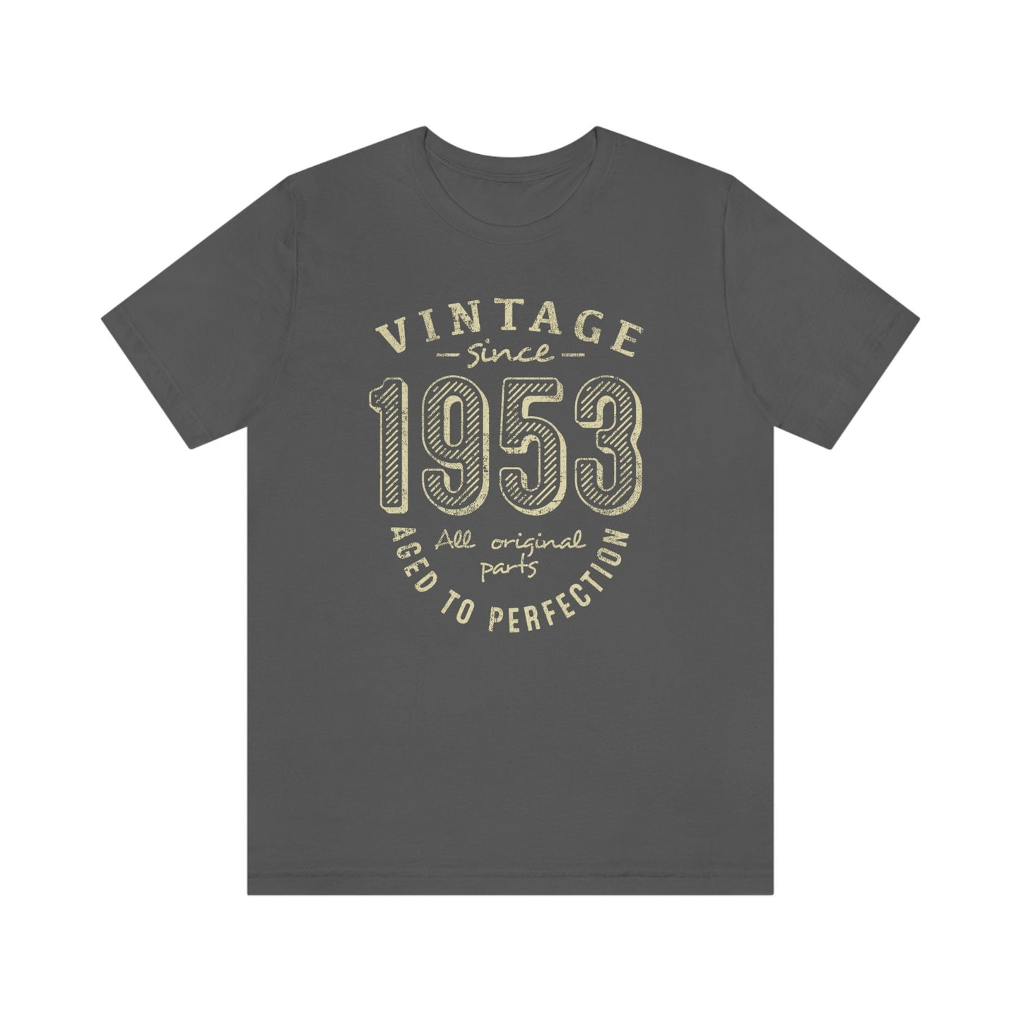 Vintage Since 1953 Birthday Shirt for Women or Men, Gift shirt for Wife or Husband