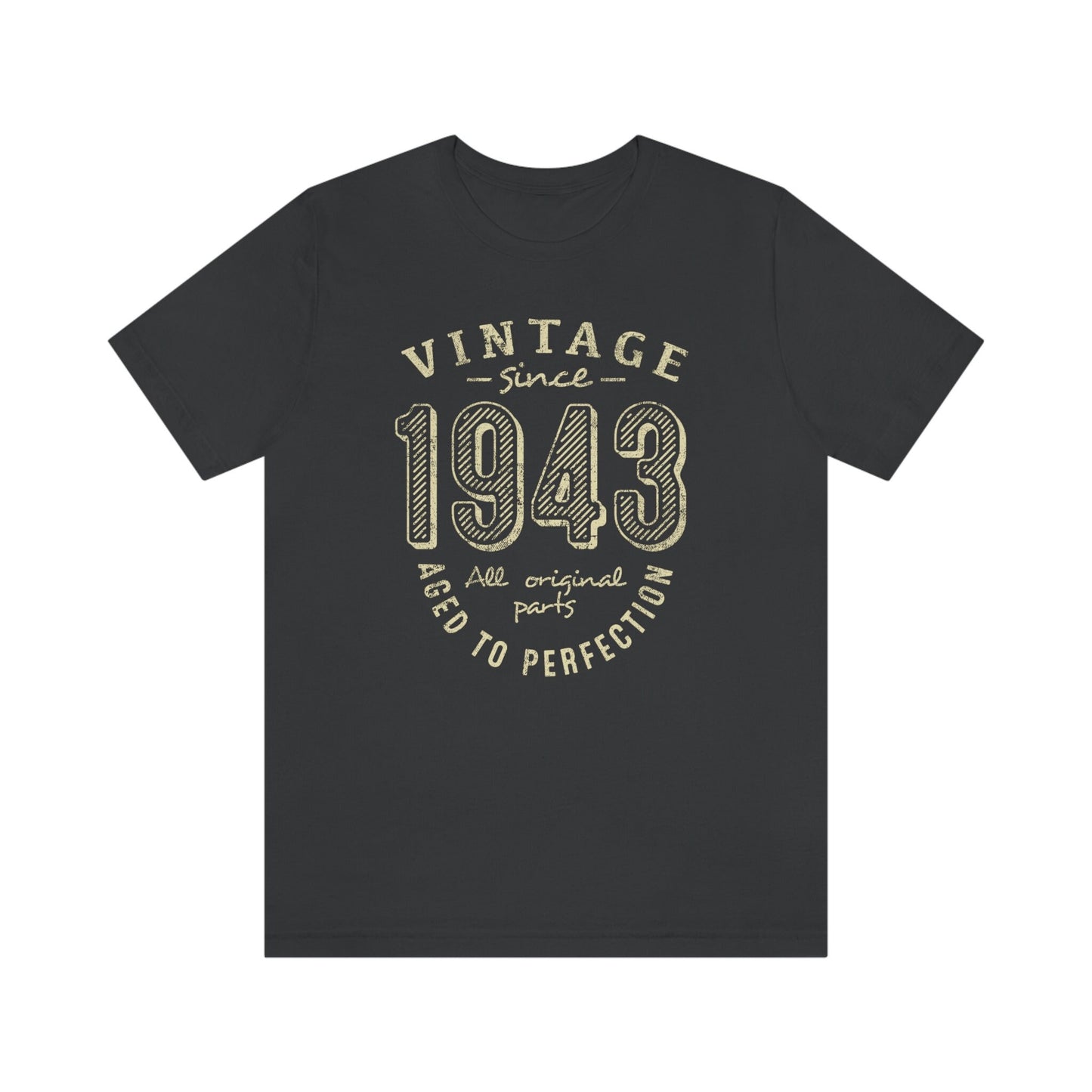 Vintage 1943 birthday shirt for dad or mom, Gift shirt for men or women