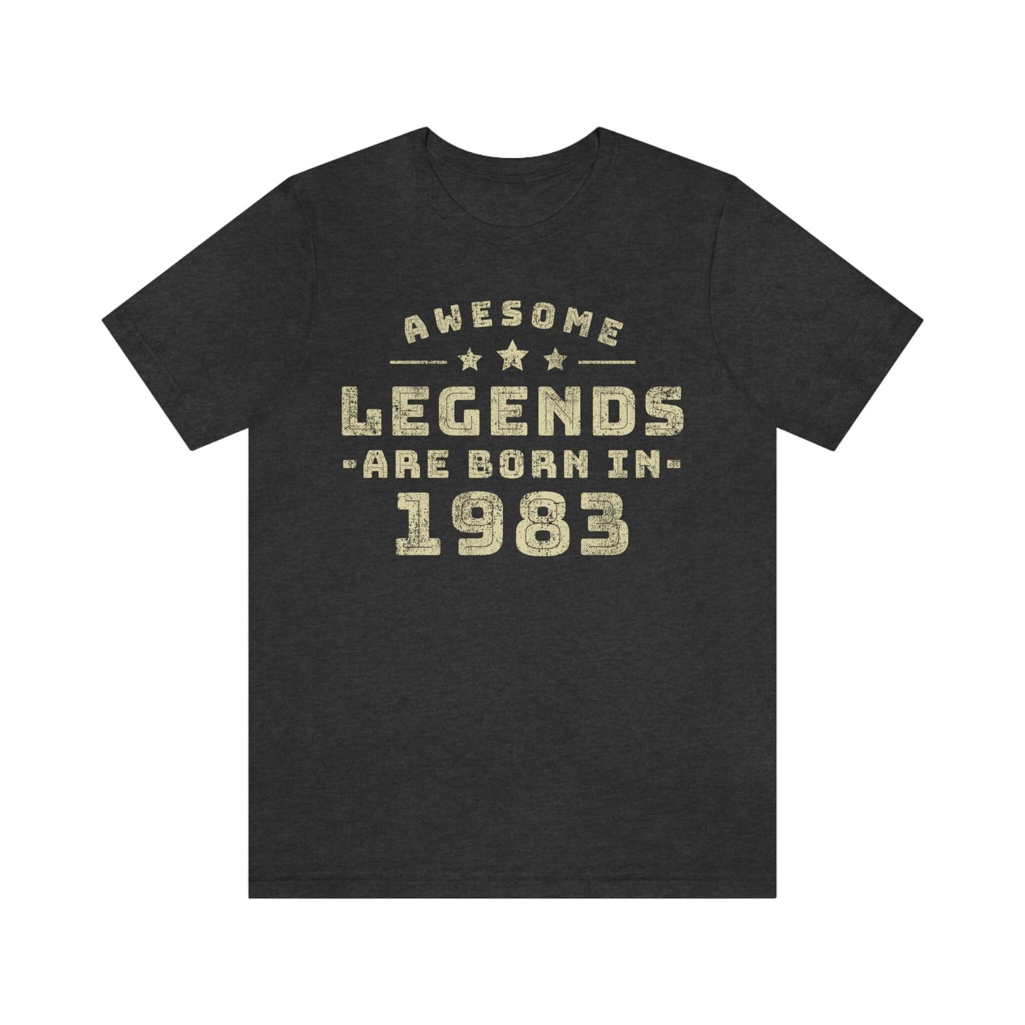 Awesome Legends are born in 1983, Birthday gift t-shirt for men or wome