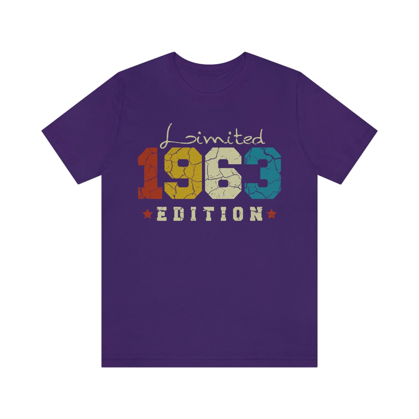Limited 1963 Edition birthday shirt for women or men, Gift shirt for wife or husband