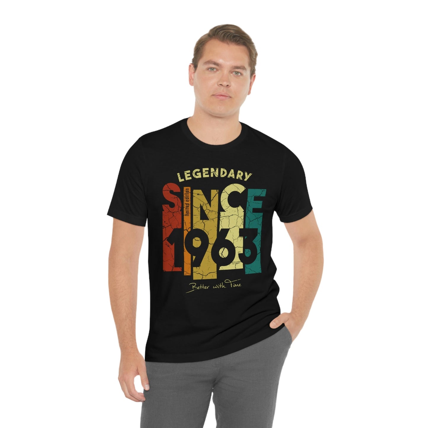 Legendary since 1963 birthday shirt for women or men, Gift shirt for wife or husband