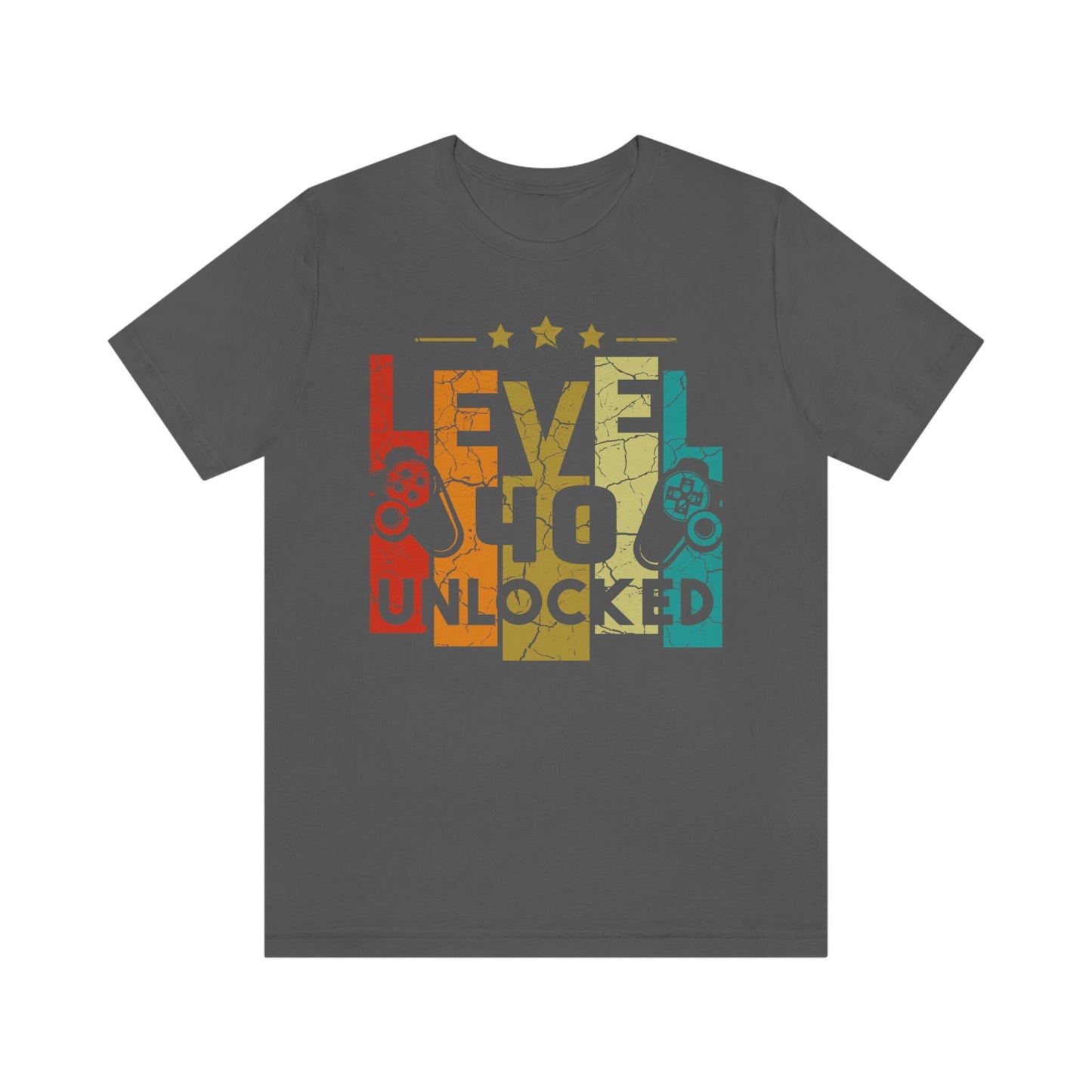 Level 40 Unlocked Gamer Gift Shirt for men or women