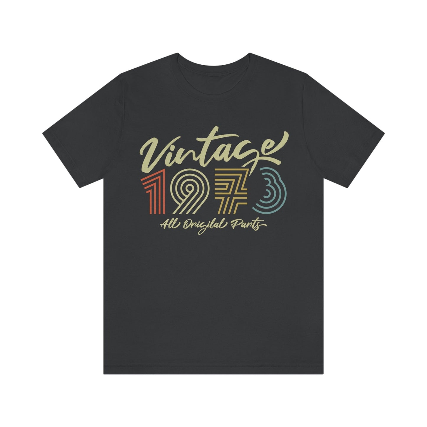 Vintage 1973 Birthday shirt for Women or Men, Retro 1973 gift shirt for wife or husband