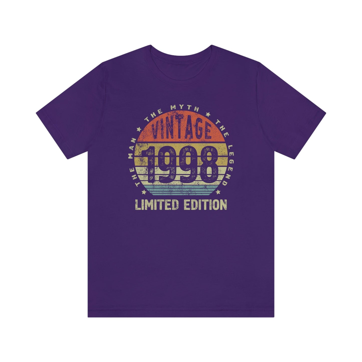 Vintage 1998 Birthday shirt for son or brother, 25 anniversary t-shirt