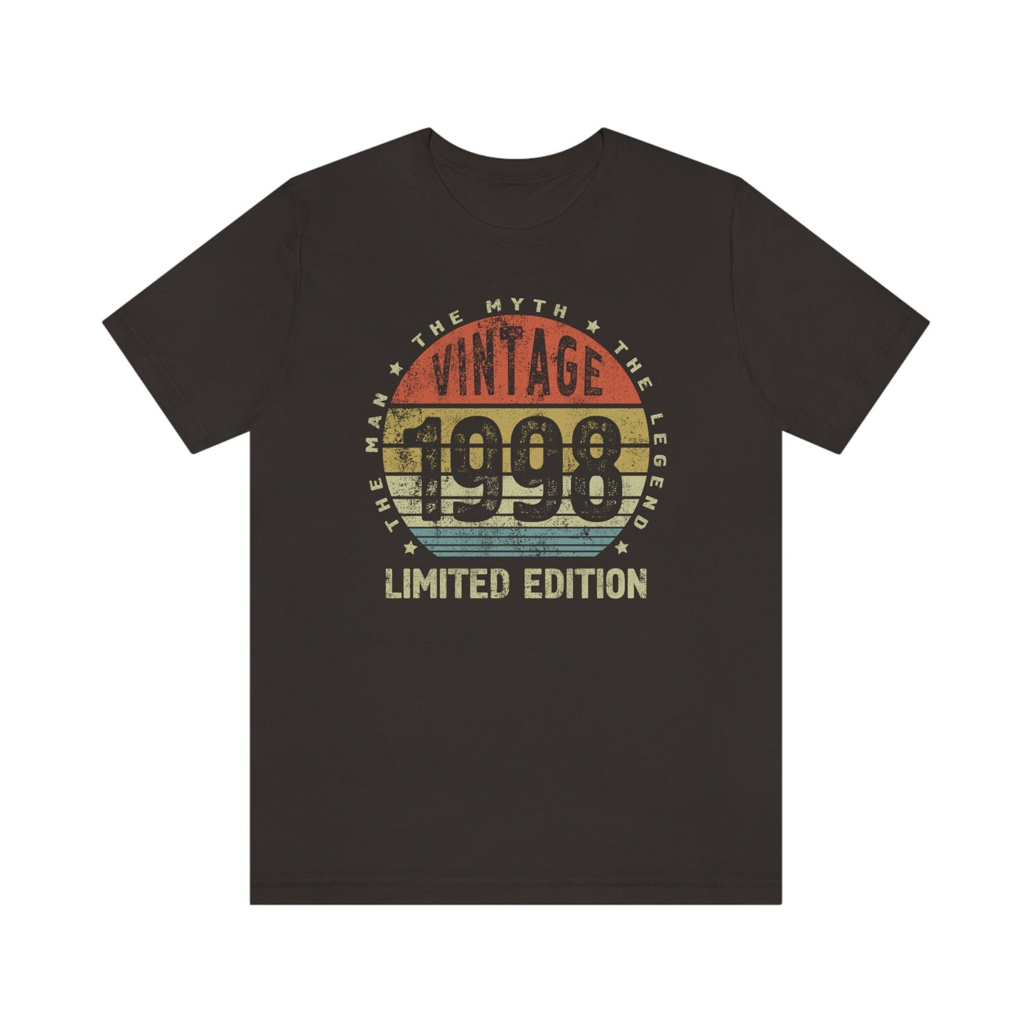 Vintage 1998 Birthday shirt for son or brother, 25 anniversary t-shirt
