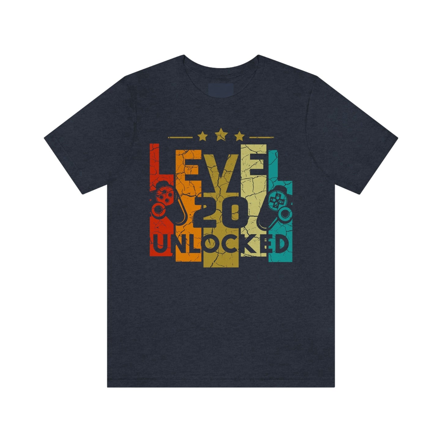 Level 20 Unlocked Gamer Gift Shirt for son or daughter, Funny T-Shirt for 20th Birthday